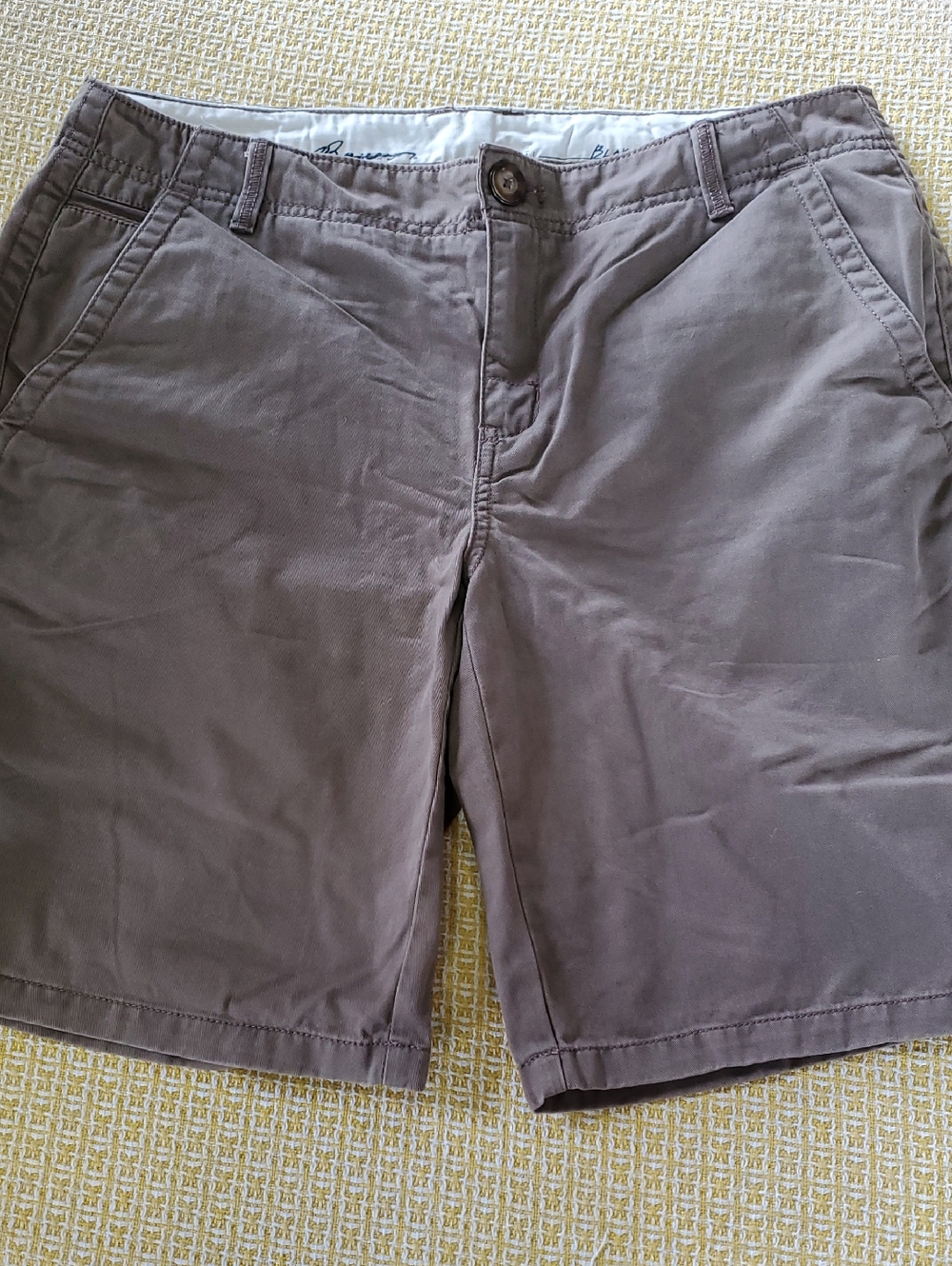 Eddie Bauer Blakley Women's Flat Front Shorts in Taupe